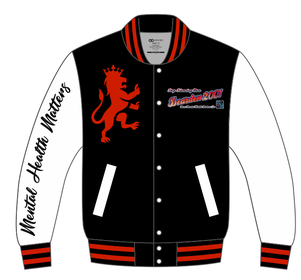 Black-White Comfortable Bomber Jacket