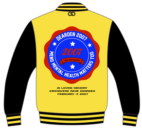 Black-Yellow Comfortable Bomber Jacket