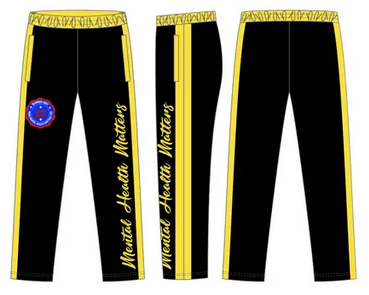 Black-Red Comfortable Sweatpants